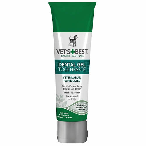 Vet's Best Enzymatic Dental Gel Toothpaste for Dogs